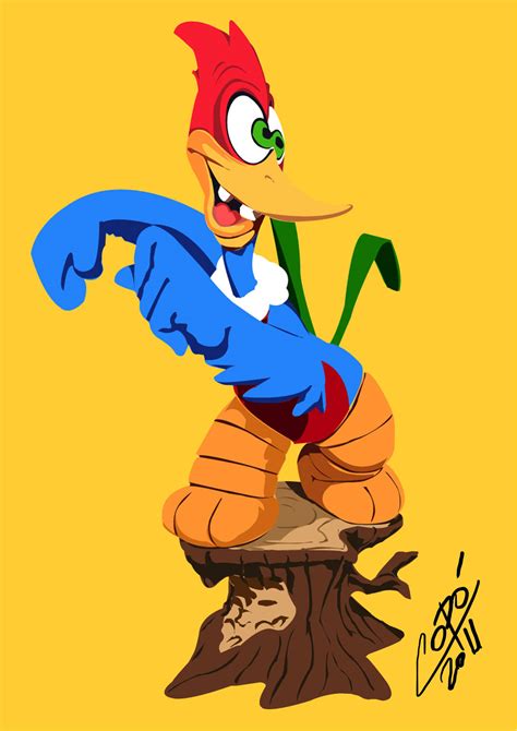 Baixe Papéis de Parede do Woodywoodpecker Deixando Sua Marca Nos Anos ...