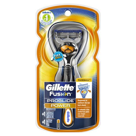 Buy Gillette Fusion Proglide Power Men's Razor With Flexball Handle ...