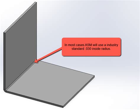 Sheet Metal Bend Radius Best Practices (Updated for 2025) | ASM