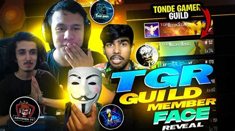 Tonde gamer guild members face reveal😎||Tonde gamer,Abhishek yt ...