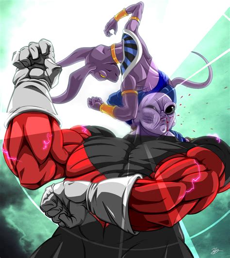 Beerus Vs Jiren by Easterhands on DeviantArt