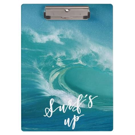 Surf's Up | Fun Typography & Quote Clipboard #surfing #surfsup #quotes ...