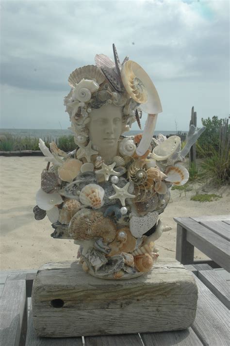 Shell Sculpture by Patrice Kirkinis | Shell sculpture, Sculpture, Lion ...