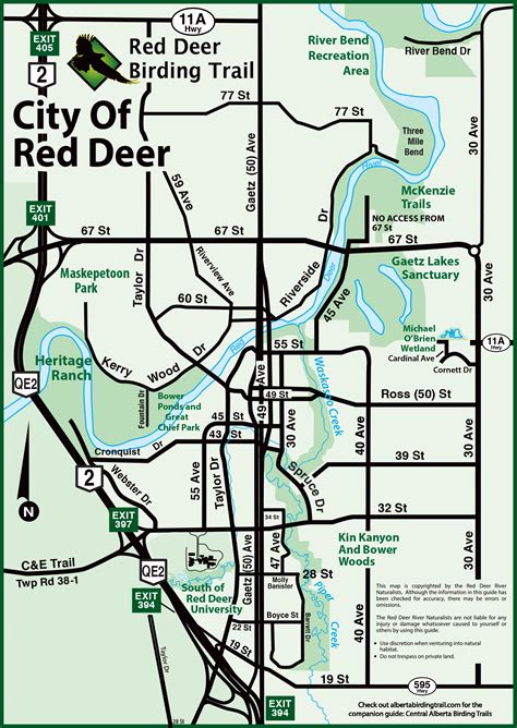 City of Red Deer - Birding Trails Alberta