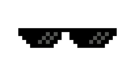 Thug Life Dark Glasses transparent PNG - StickPNG