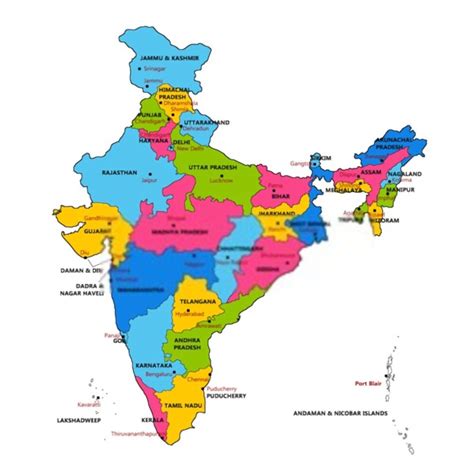 List of States of India and their Capitals