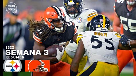 Pittsburgh STEELERS vs. Cleveland BROWNS | Semana 3 NFL | Resumen ...