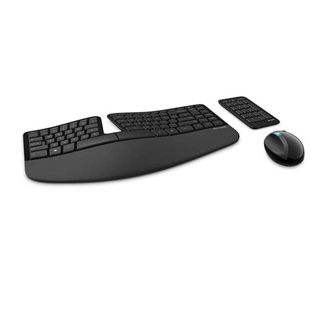 Microsoft Sculpt Ergonomic Wireless Desktop Keyboard and Mouse (L5V ...