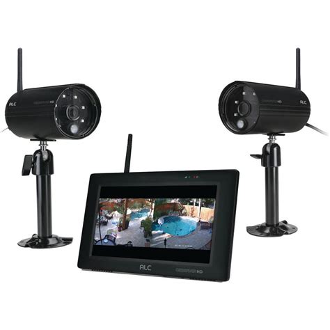 ALC Observer 4-Channel 1080p Wired HD Security Camera Kit with 7 in ...