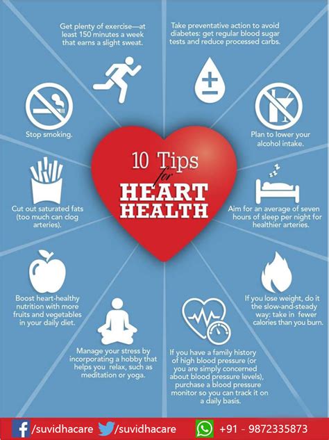 Top 10 tips for healthy heart! | Health benefits of almonds, Heart ...