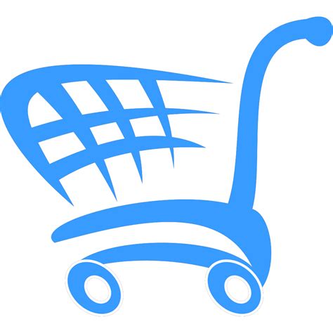 Blue Shopping Cart PNG, SVG Clip art for Web - Download Clip Art, PNG ...