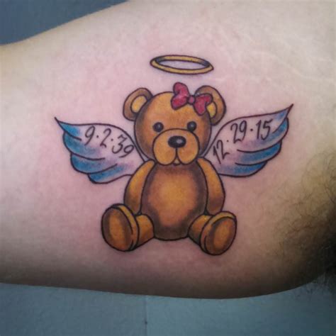 21+ Teddy Bear Tattoo Designs, Ideas | Design Trends - Premium PSD ...