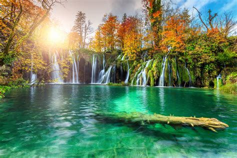 Plitvice Lakes National Park, Croatia jigsaw puzzle in Waterfalls ...