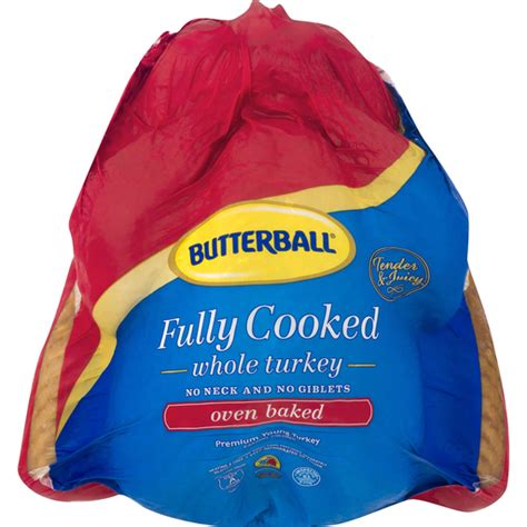 Butterball Whole Turkey, Fully Cooked | Casey's Foods