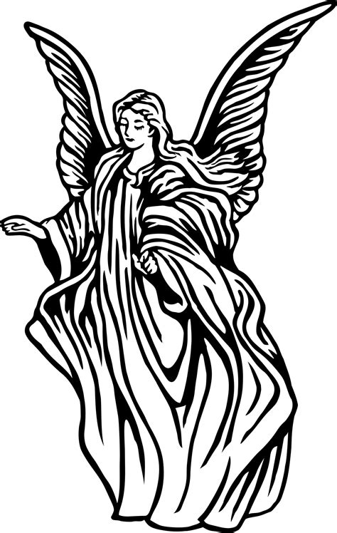 image title | Angel drawing, Angel wings clip art, Angel clipart