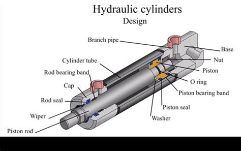 Hydraulic Cylinder Guide: Identifying Parts of Hydraulic Cylinders ...