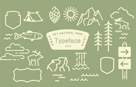 National Park Sign Font Now Available For Free Use