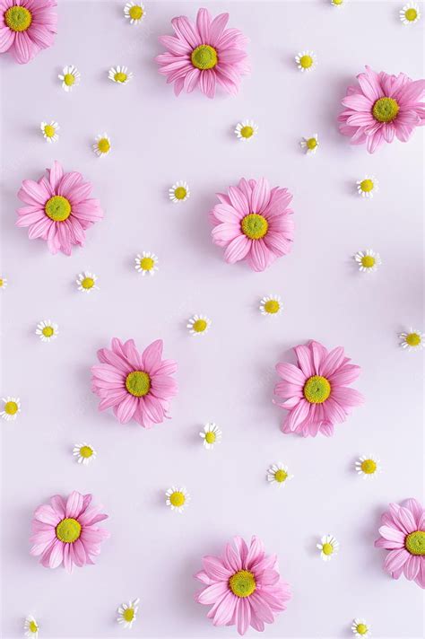 Pink Flower Background Wallpaper