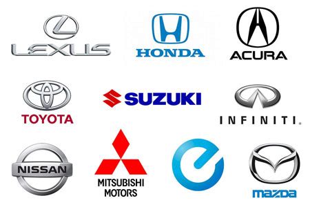 Japanese Car Brands Names - List And Logos Of JDM Cars