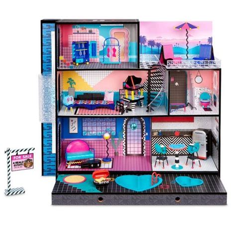 L.O.L. Surprise! O.M.G. House – Real Wood Doll House With 85+ Surprises ...