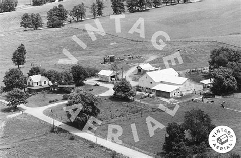 Vintage Aerial | Indiana | Wayne County | 1970 | 28-KWA-27