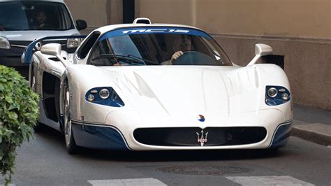 1 Of 50 Maserati MC12 sound in Milan! - YouTube