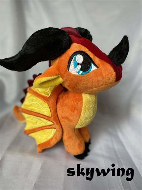 Wings of Fire Dragon Plush Wings of Fire Stuffed Animal - Etsy