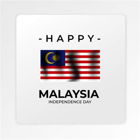 Malaysia independence day greeting design 26265464 Vector Art at Vecteezy