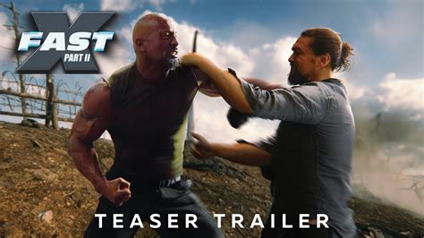 FAST X: PART 2 (2024). With Jason Momoa, Gal Gadot, Vin Diesel, Dwayne ...