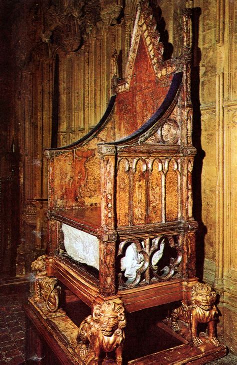 The Coronation Chair, or King Edward's Chair, is the throne on which ...