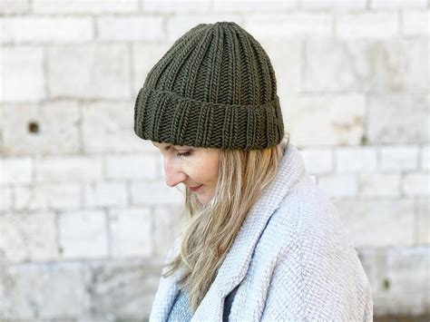 14+ Ribbed Knitted Hat Pattern Free - HailieLeyana