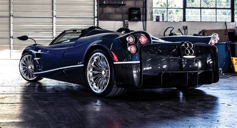 Blue Carbon Pagani Huayra Roadster Is The Stuff Of Dreams | Carscoops