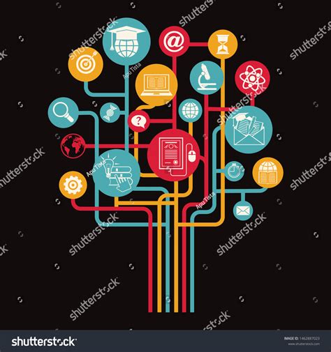 Science Technology Design Vintage Clip Art Stock Vector (Royalty Free ...