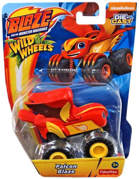 Blaze & the Monster Machines Nickelodeon Wild Wheels Falcon Blaze ...