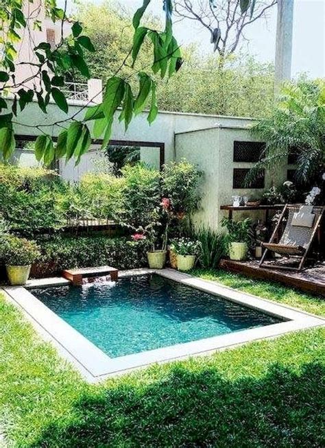 50 Gorgeous Small Swimming Pool Ideas for Small Backyard | Small ...