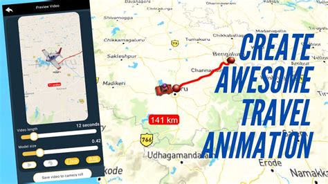 TravelBoast - Create Travel Animation on Map - Tutorial - YouTube