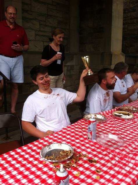 Pie-eating Contest Trophy Winner | St. Thomas Memorial Church