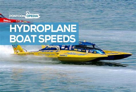 Hydroplane Speed: How Fast Do Hydroplane Boats Go?