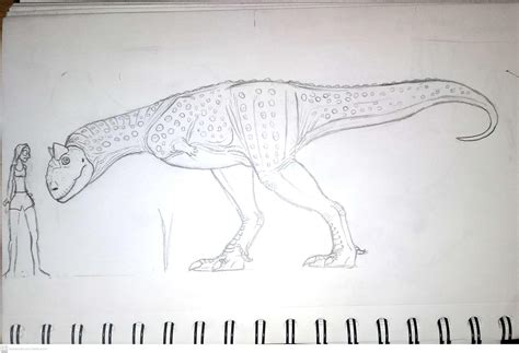 Carnotaurus size comparison by Danschanel on DeviantArt