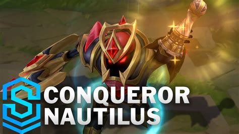 Conqueror Nautilus Skin Spotlight - League of Legends - YouTube