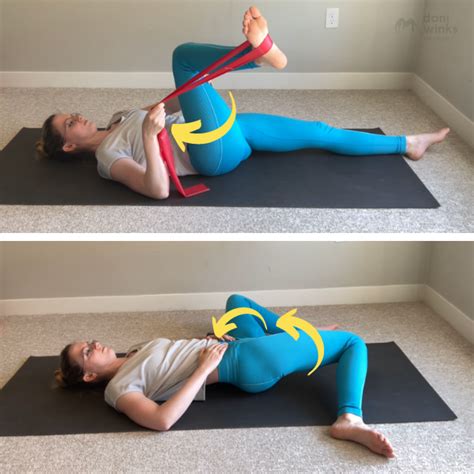 Gentle (Passive) Stretches for Internal Hip Rotation — Dani Winks ...