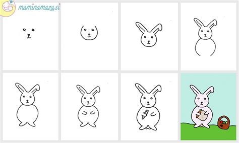 How To Draw Easter Bunny Step By Step For Beginners - easterday