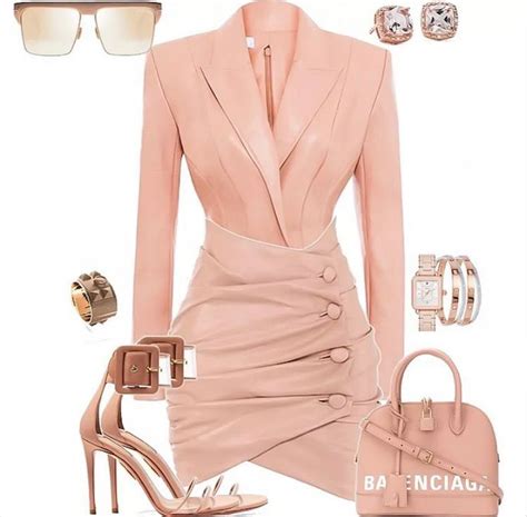 Fall 2019 Style Inspiration: Monochrome Pink Leather with Balenciaga ...