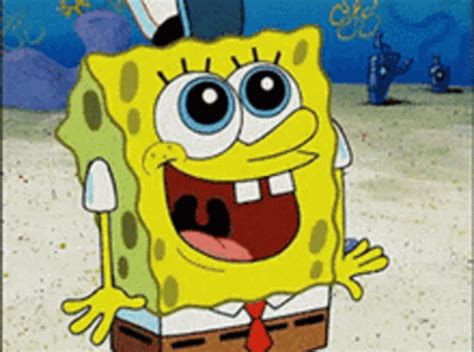 Spongebob Smile GIF - Spongebob Smile Laugh - Discover & Share GIFs