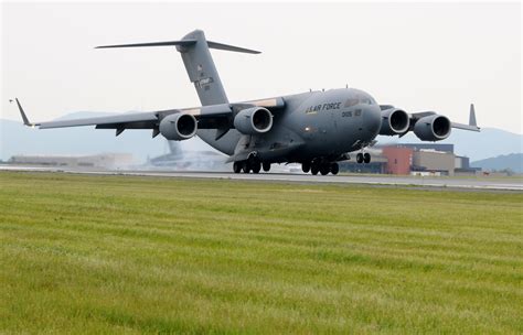 105th Airlift Wing Conducts Ceremony to Mark Transition from C-5A to C-17.