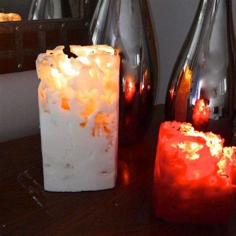 How to Make Ice Candles | eHow | Ice candle, Grubby candles, Candles