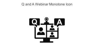 Q And A Webinar Monotone Icon In Powerpoint Pptx Png And Editable Eps ...