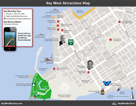 Key West Printable Map