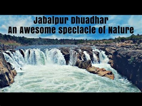 Bhedaghat Waterfalls in Jabalpur | 4K Aerial View - YouTube