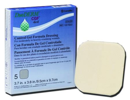 Get DuoDERM CGF Hydrocolloid Wound Dressing at Personally Delivered